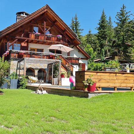 Chalet Serre Cambeou Piscine&Spa Сен-Шафре Екстериор снимка