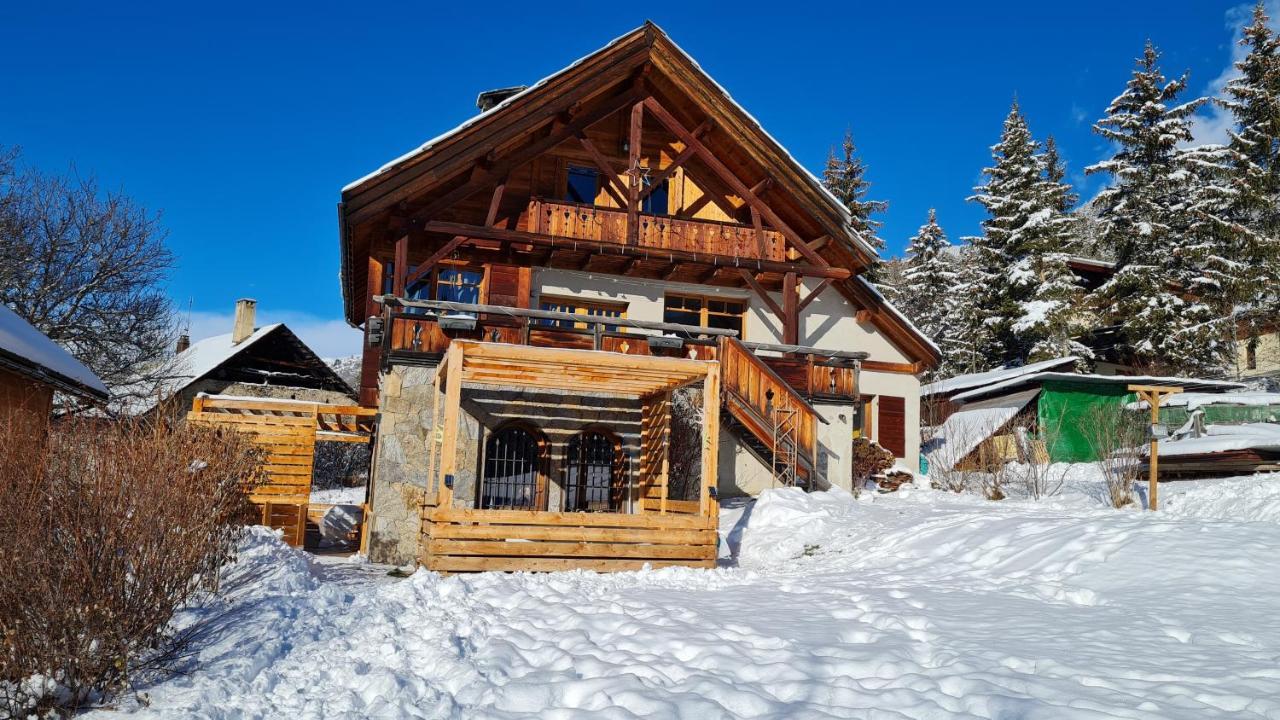 Chalet Serre Cambeou Piscine&Spa Сен-Шафре Екстериор снимка