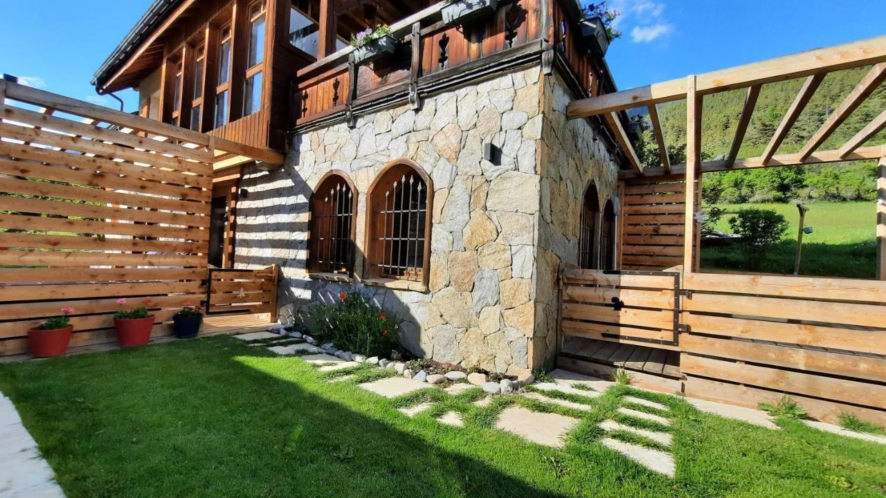 Chalet Serre Cambeou Piscine&Spa Сен-Шафре Екстериор снимка