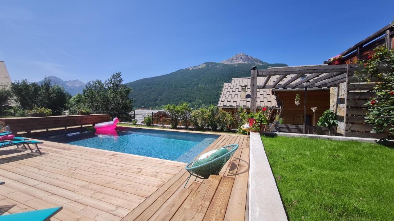Chalet Serre Cambeou Piscine&Spa Сен-Шафре Екстериор снимка