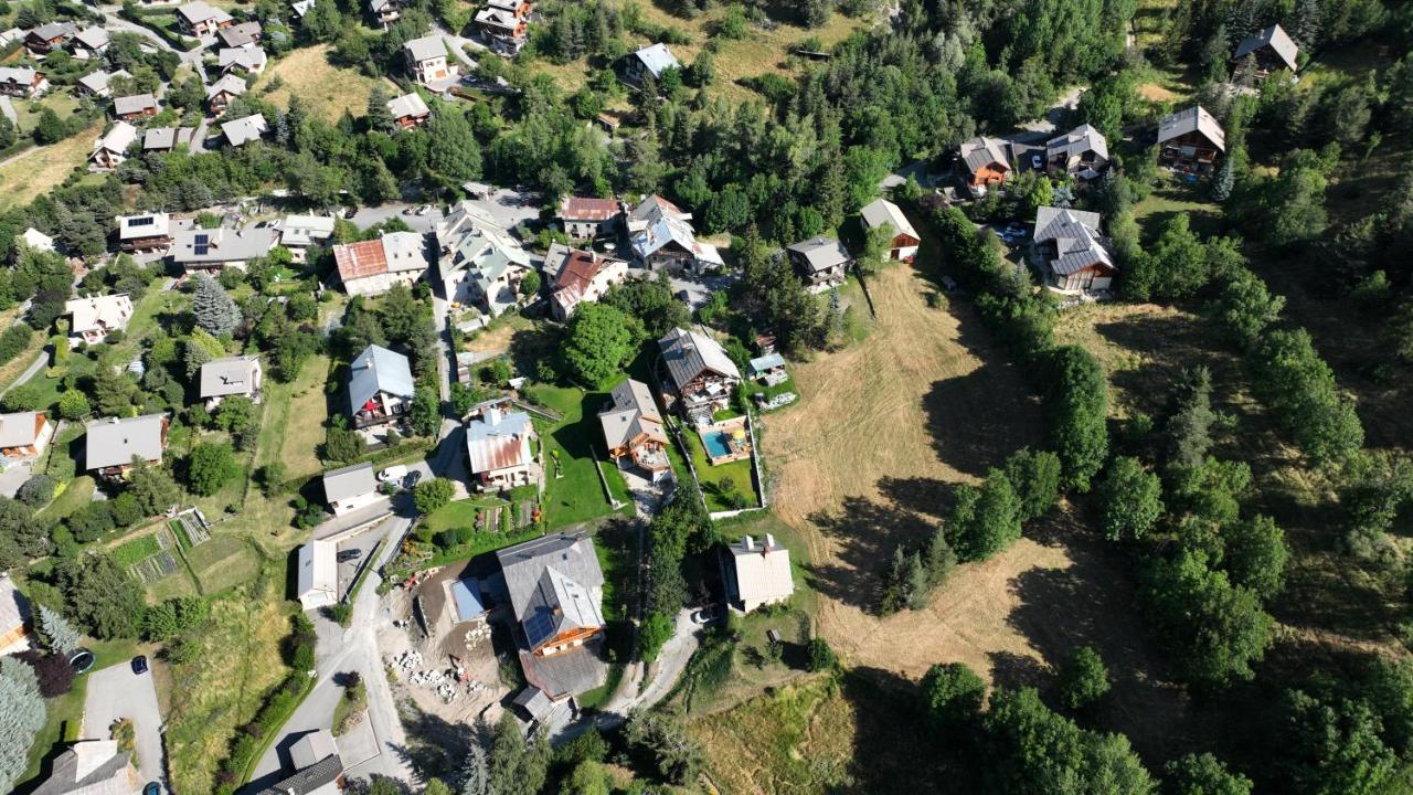 Chalet Serre Cambeou Piscine&Spa Сен-Шафре Екстериор снимка